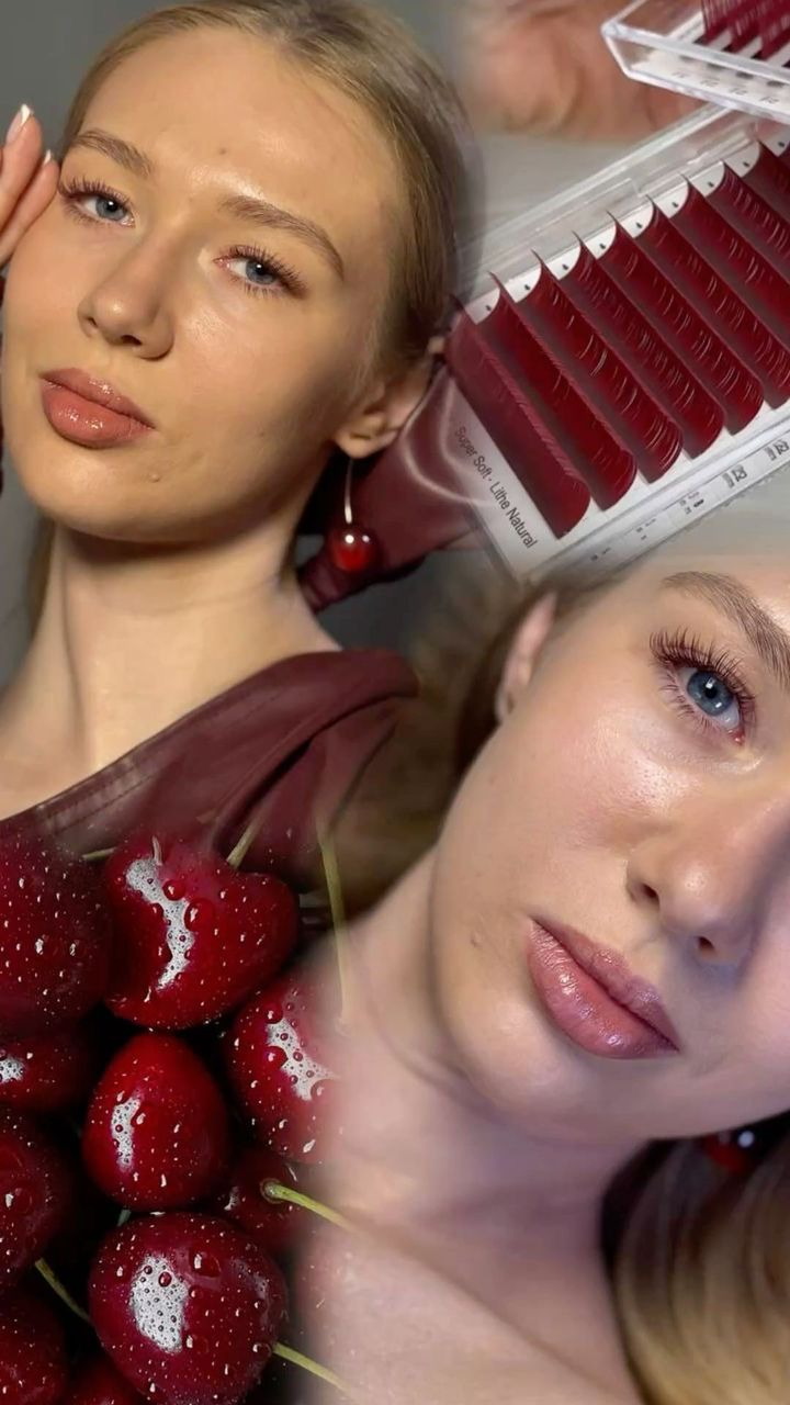 Cherry lash color